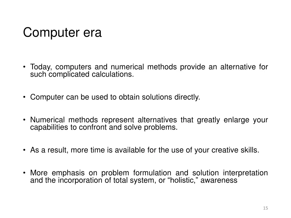 computer era