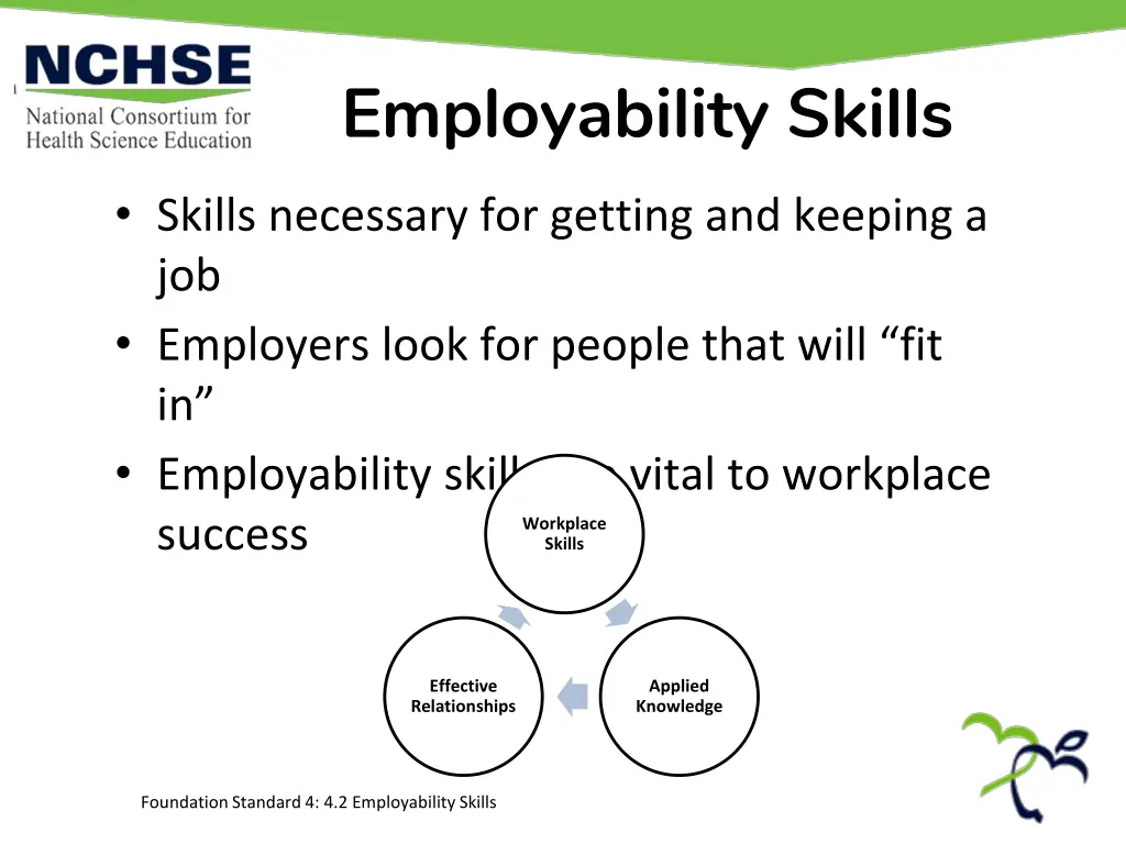 employability skills skills necessary for getting