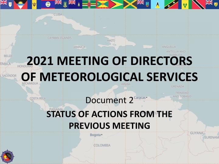 2021 meeting of directors of meteorological