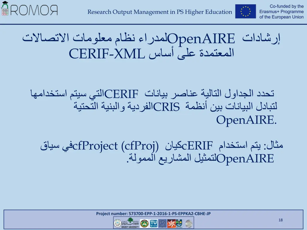 research output management in ps higher education 16