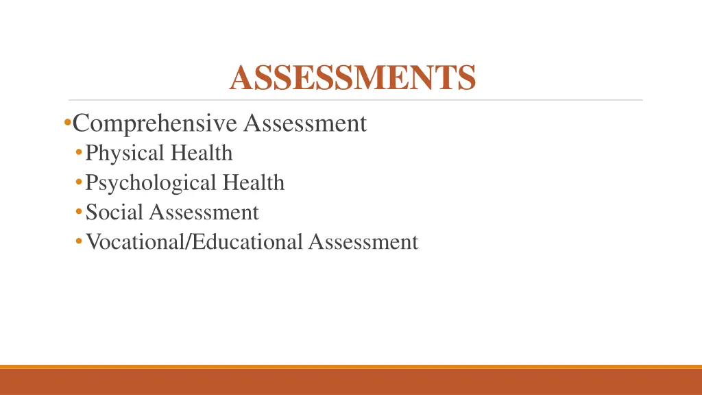 assessments 3