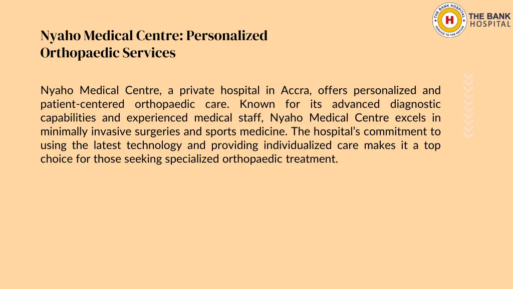 nyaho medical centre personalized