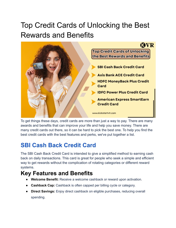 top credit cards of unlocking the best rewards