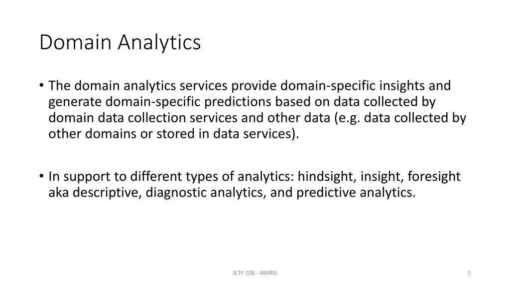 domain analytics