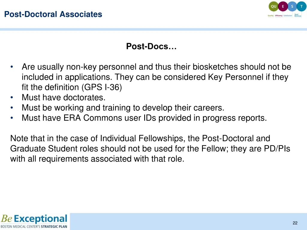 post doctoral associates 1