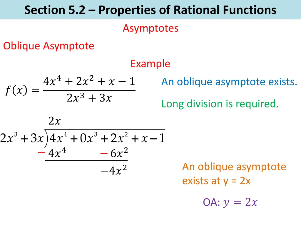 section 5 2 properties of rational functions 10