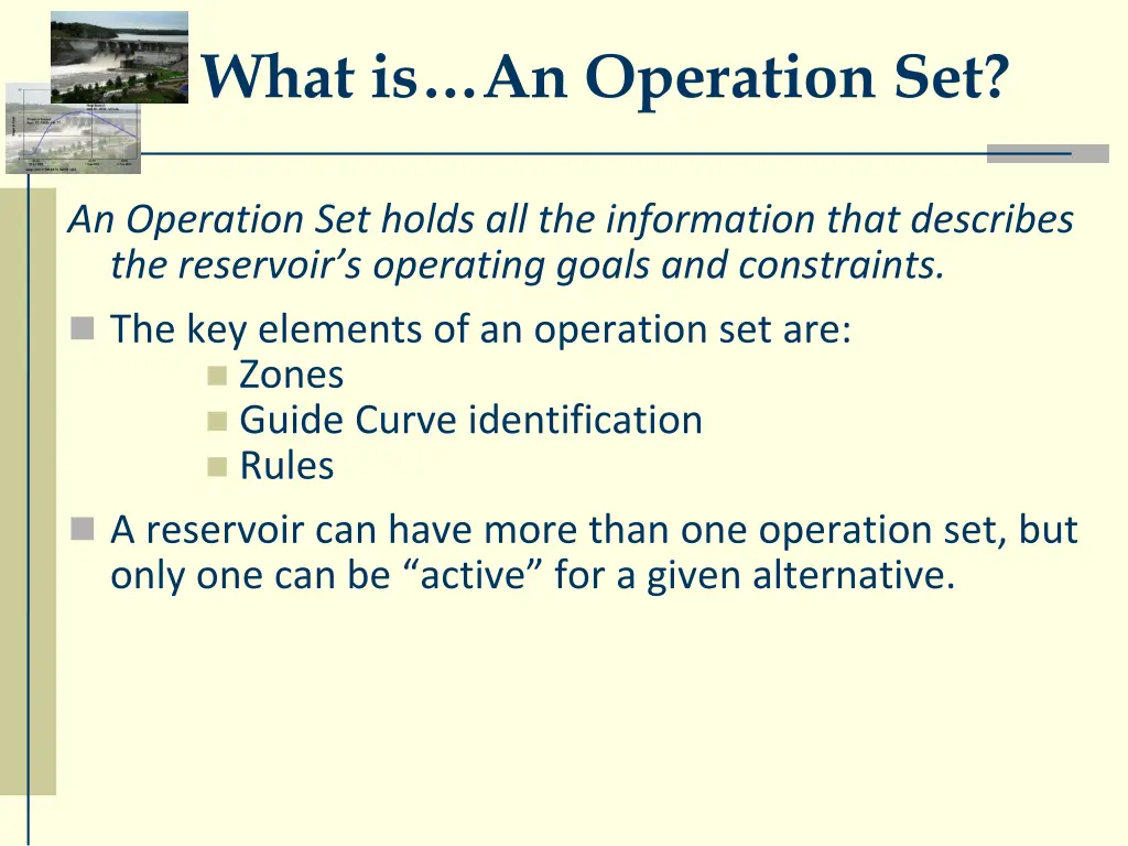 what is an operation set