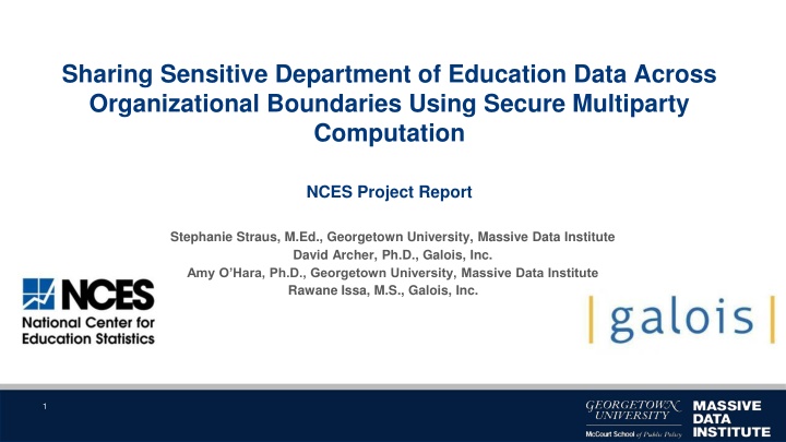 sharing sensitive department of education data