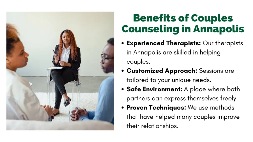 benefits of couples counseling in annapolis