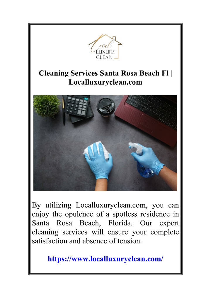 cleaning services santa rosa beach