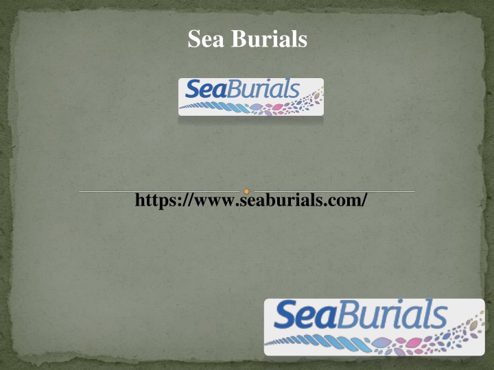 sea burials