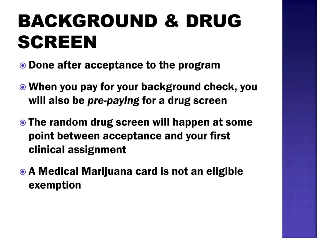 background drug background drug screen screen