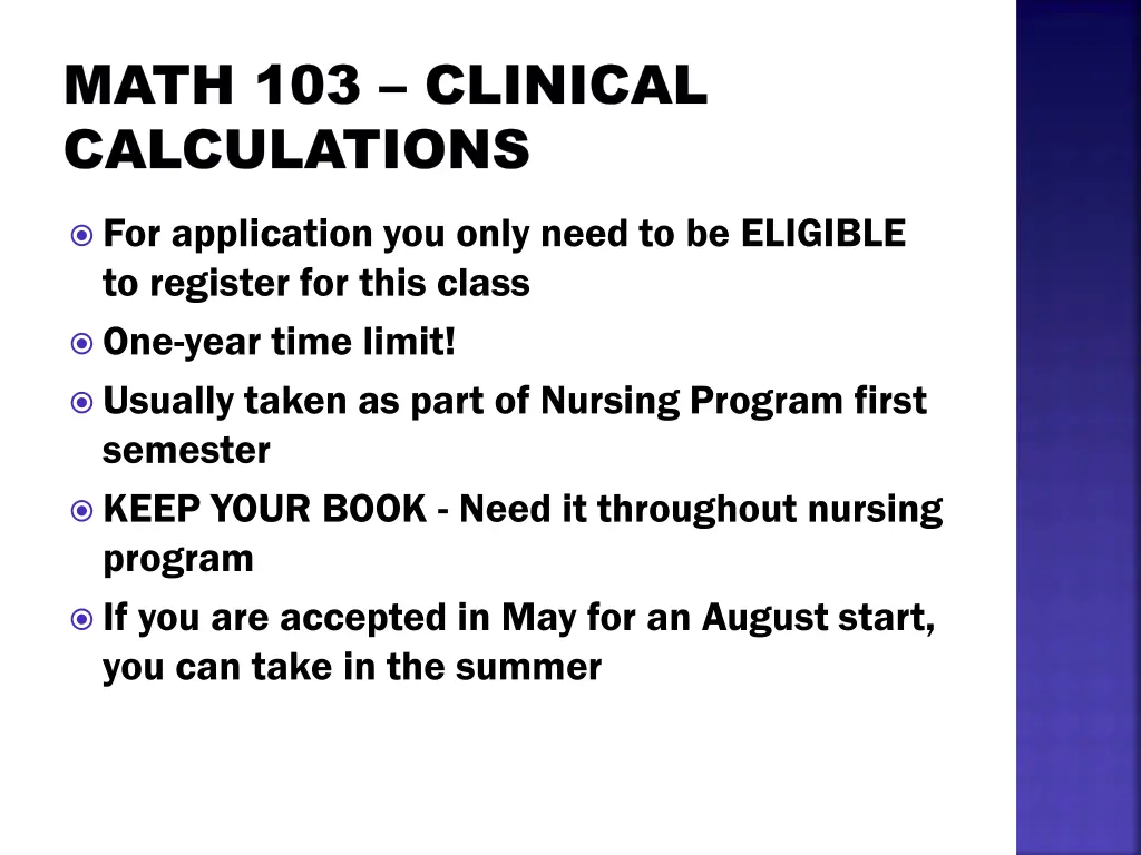 math 103 math 103 clinical calculations