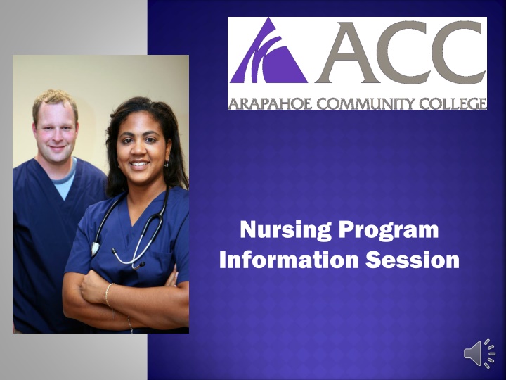 nursing program information session