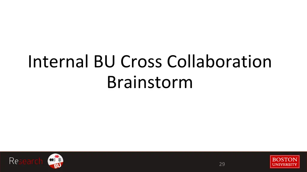 internal bu cross collaboration brainstorm