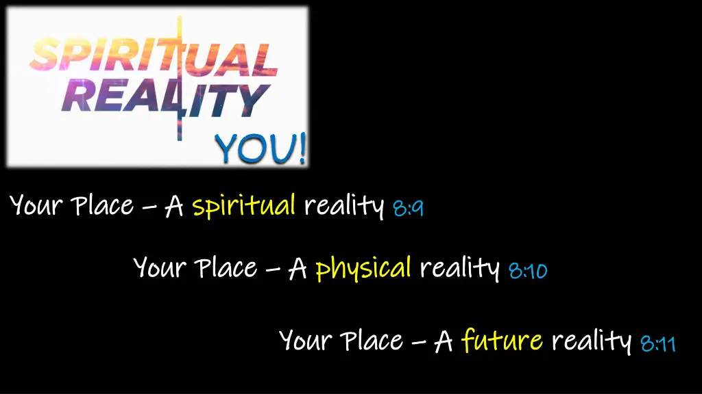 you you spiritual reality