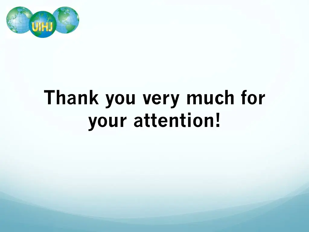 thank you very much for your attention