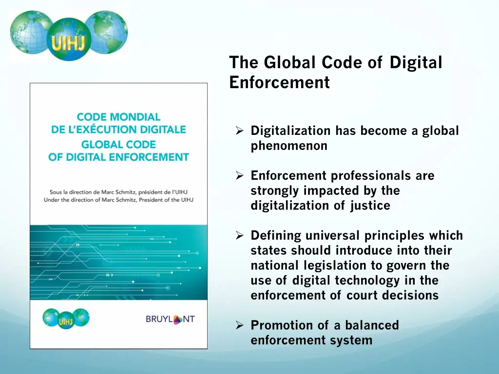 the global code of digital enforcement 1