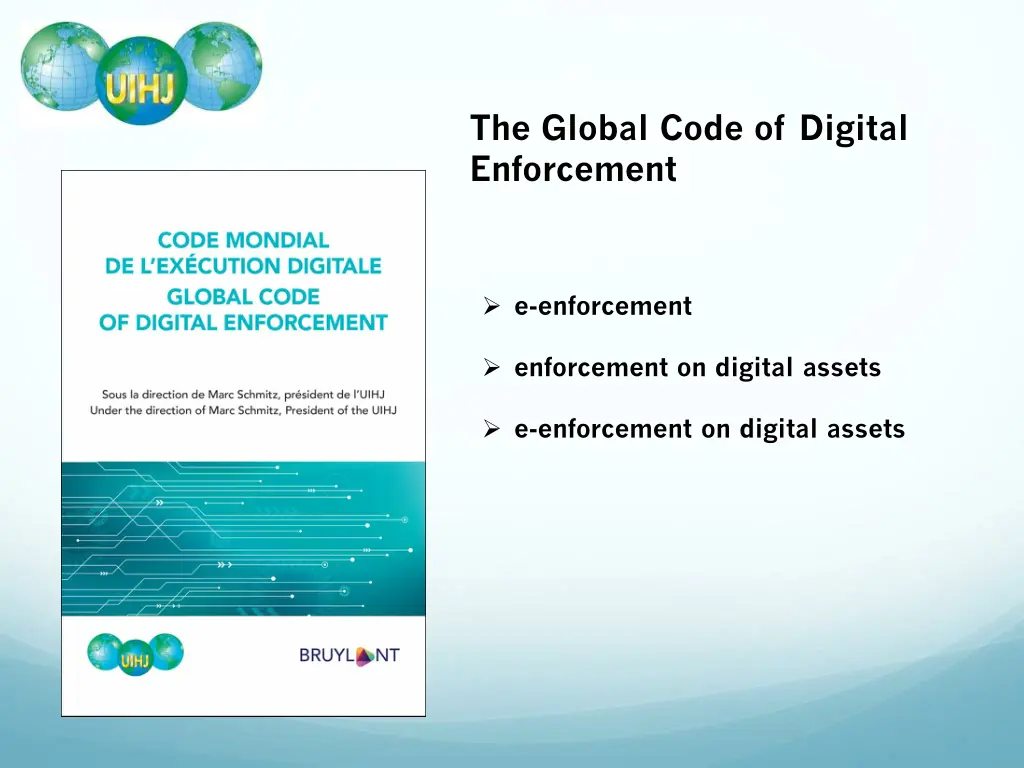 the global code of digital enforcement 2