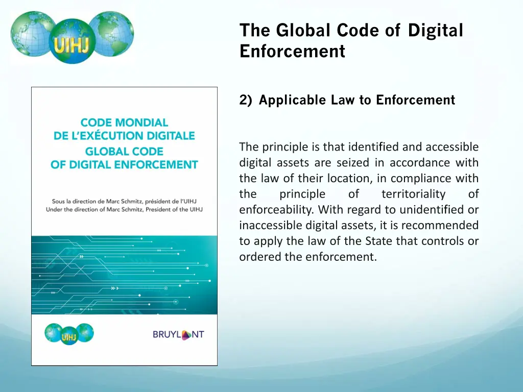 the global code of digital enforcement 5