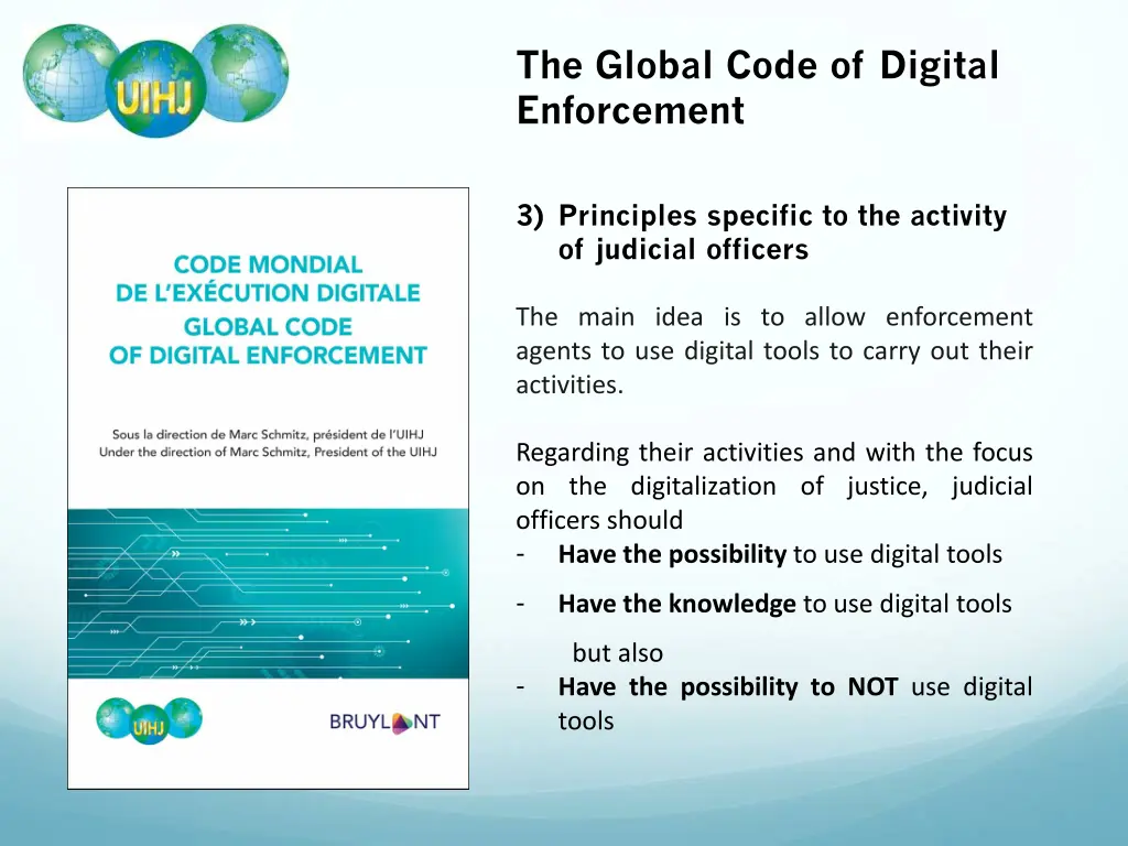 the global code of digital enforcement 6