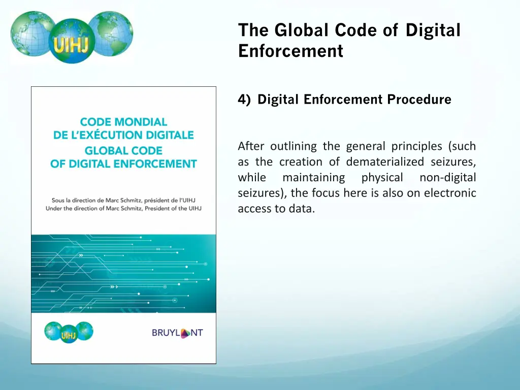 the global code of digital enforcement 7