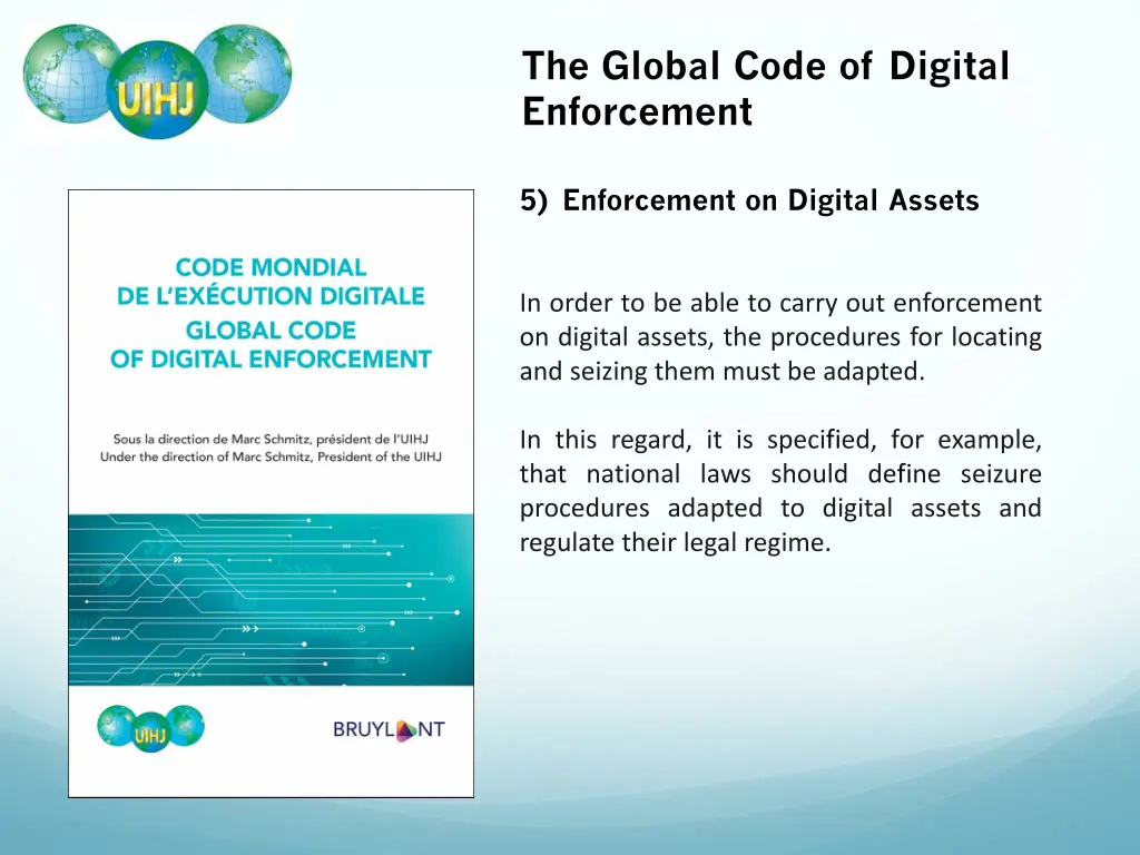 the global code of digital enforcement 8