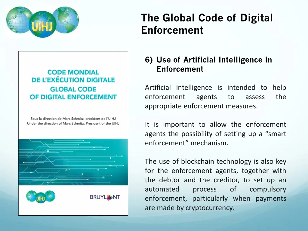 the global code of digital enforcement 9