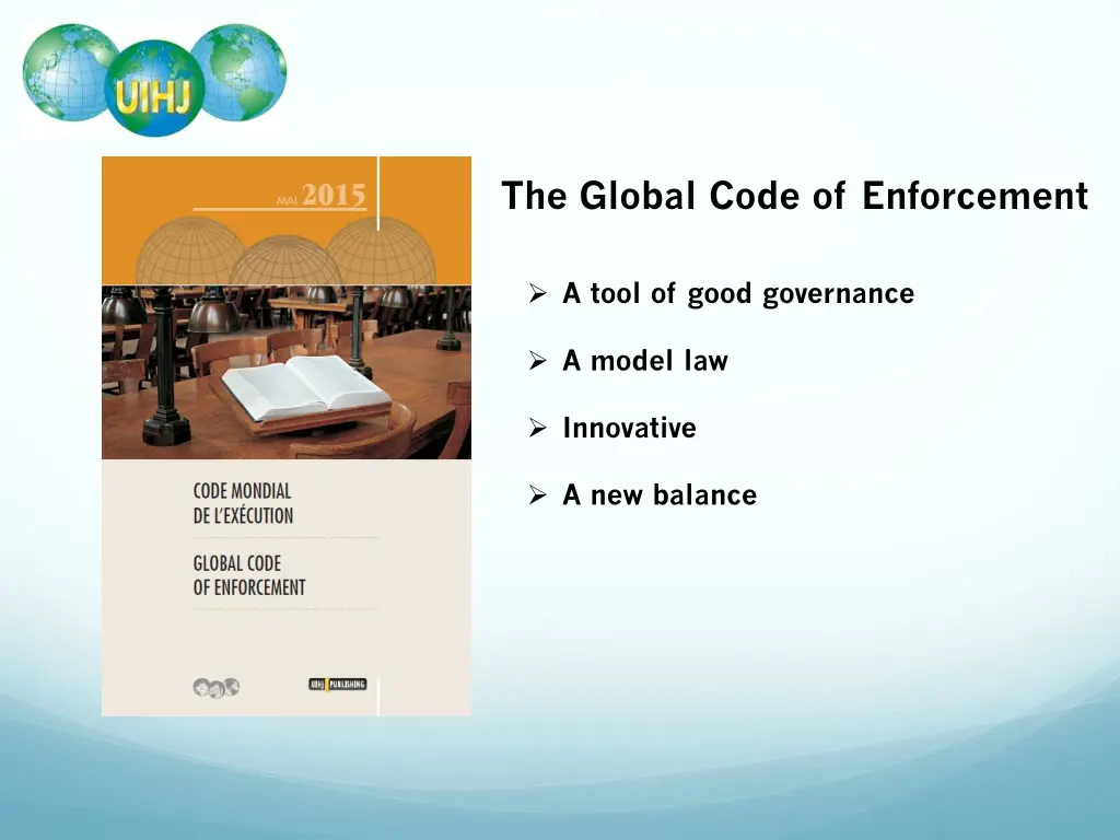 the global code of enforcement 1