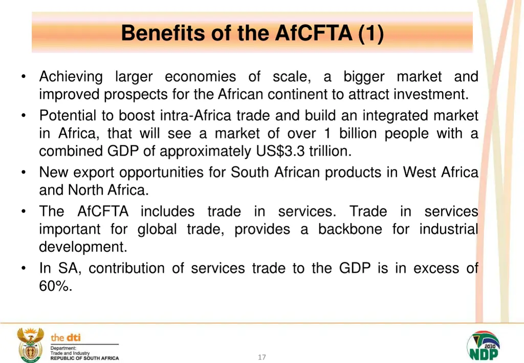 benefits of the afcfta 1