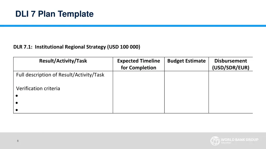 dli 7 plan template 1