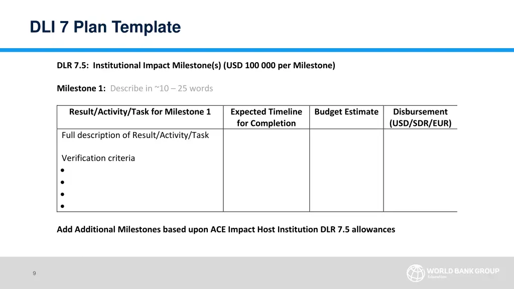 dli 7 plan template 2