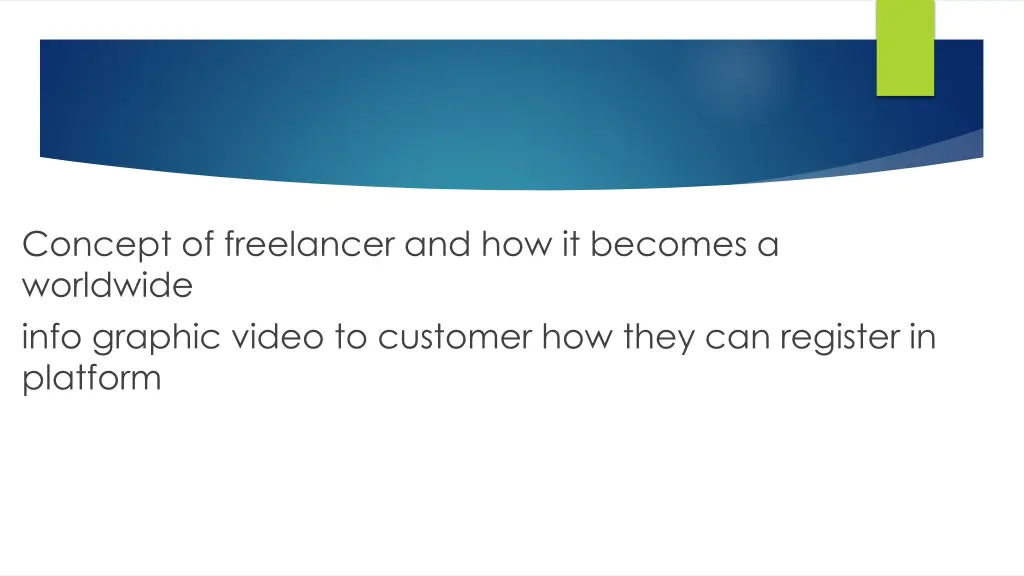 concept of freelancer and how it becomes