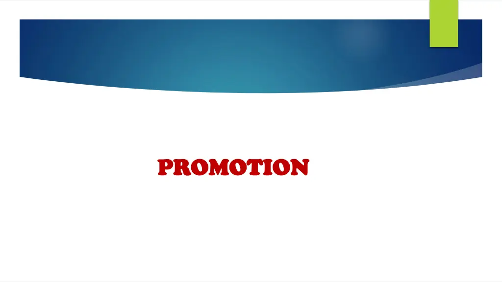 promotion promotion