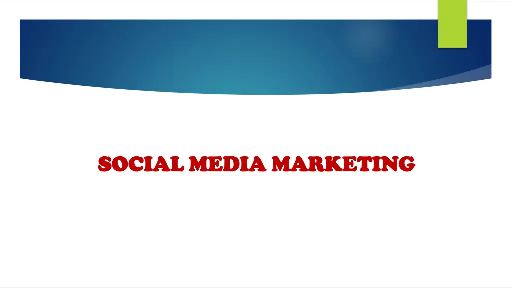 social media marketing social media marketing