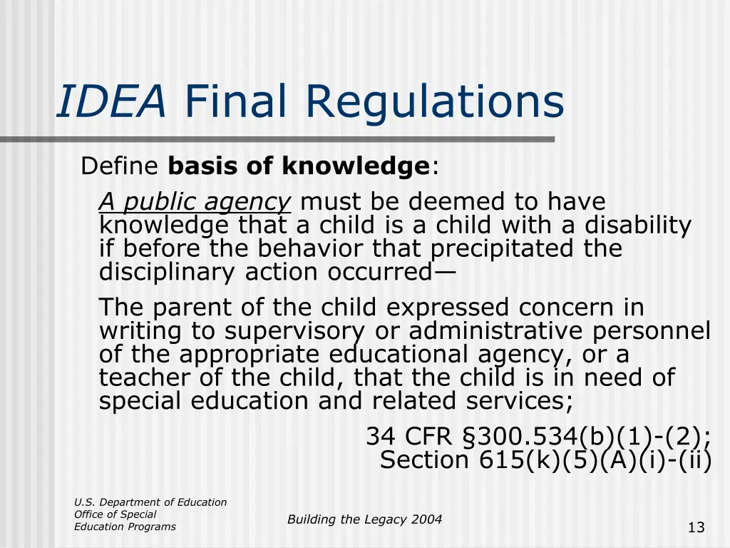 idea final regulations 3