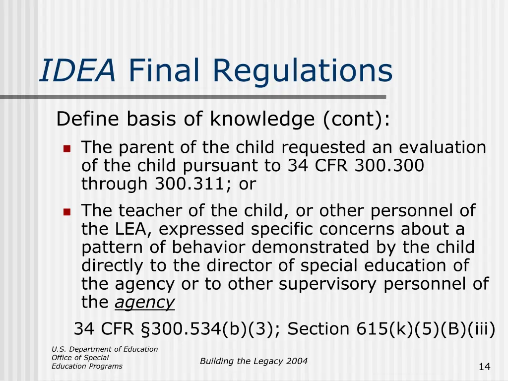 idea final regulations 4