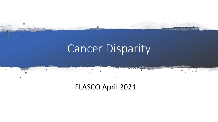 cancer disparity