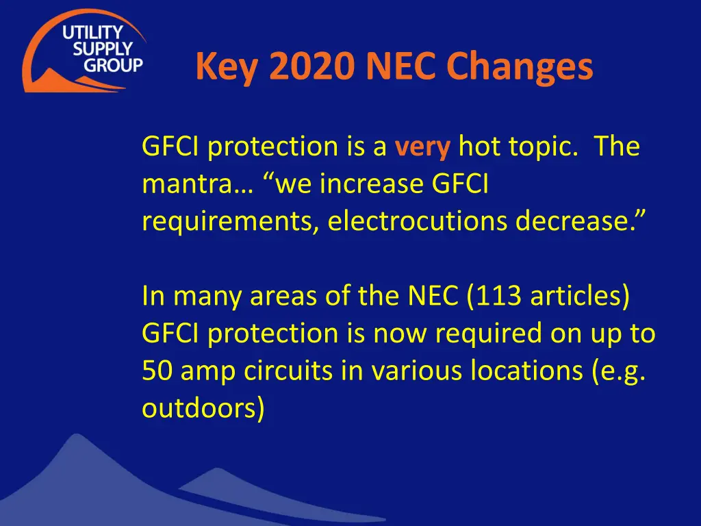 key 2020 nec changes