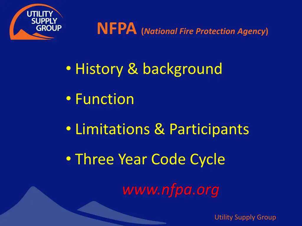 nfpa national fire protection agency