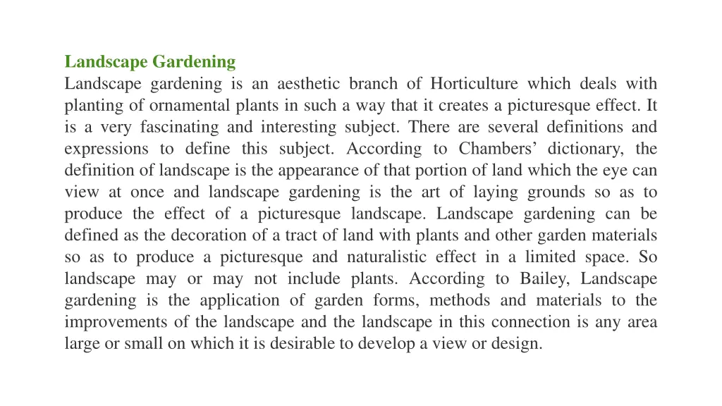 landscape gardening landscape gardening