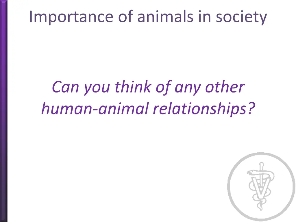 importance of animals in society 2