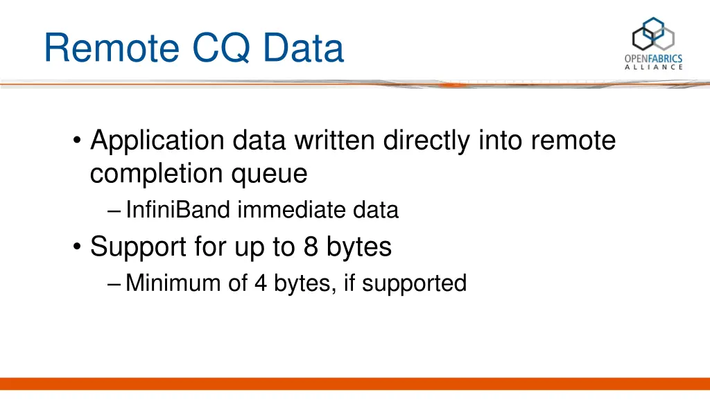 remote cq data