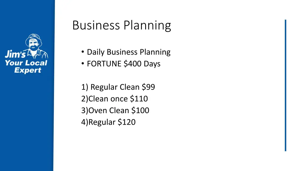 business planning