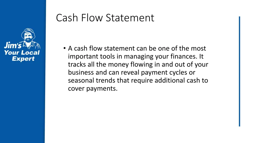 cash flow statement