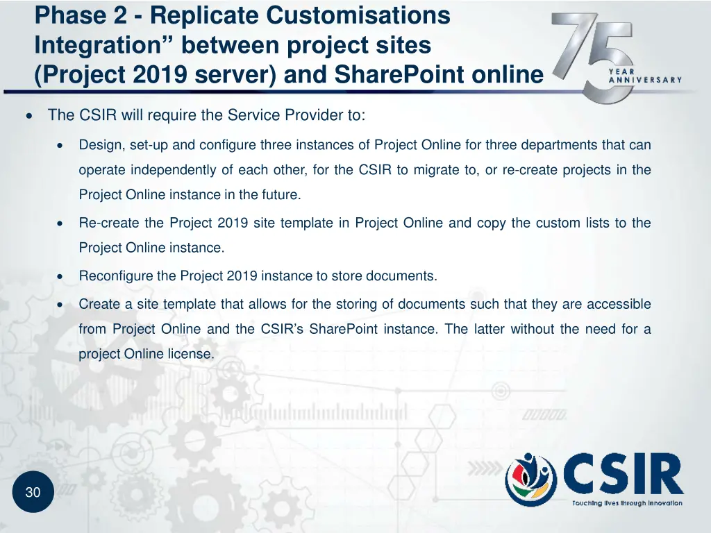 phase 2 replicate customisations integration 1