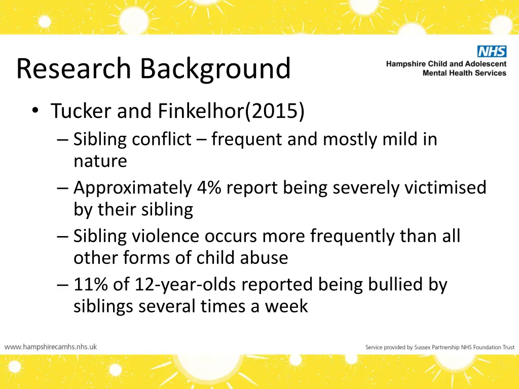 research background tucker and finkelhor 2015