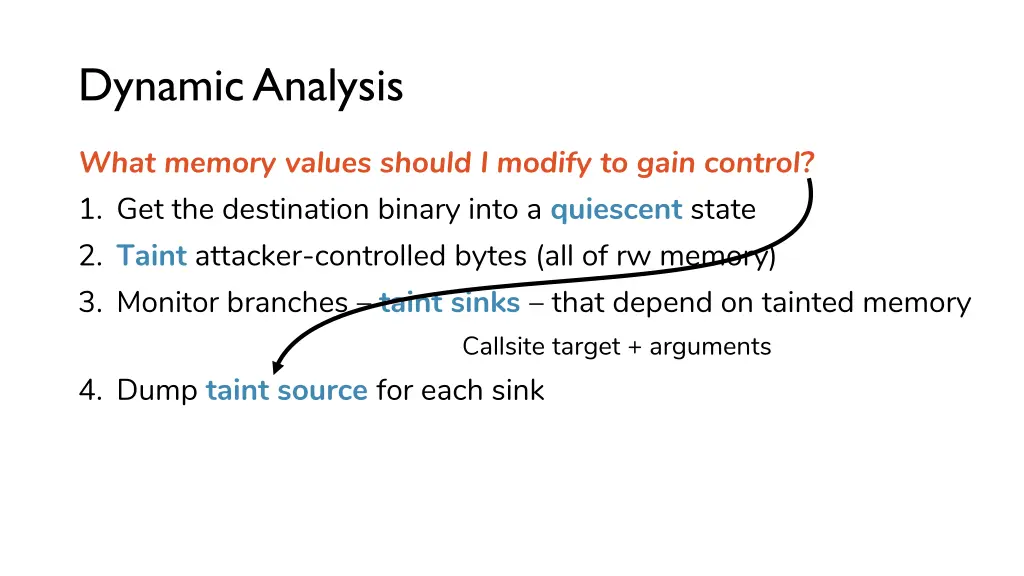 dynamic analysis