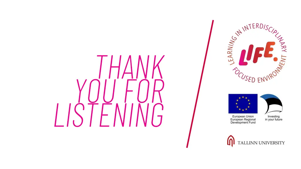 thank you for listening