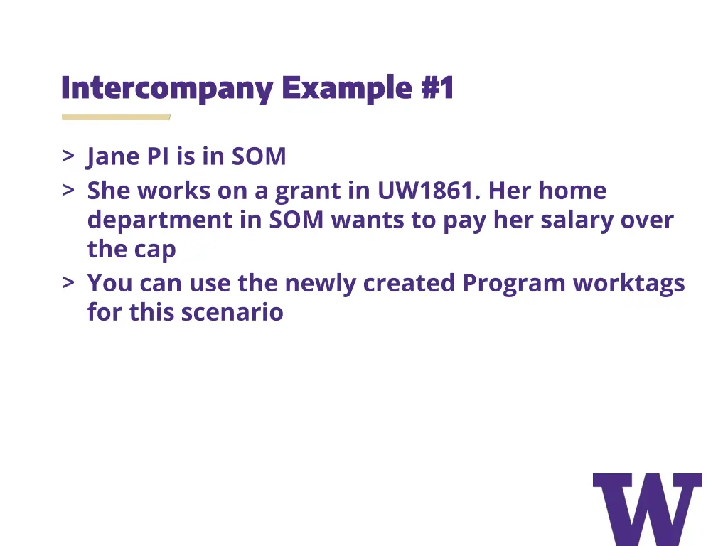 intercompany example 1